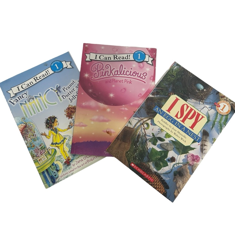 Step into Reading Level 1 Set of 3 Kids Books